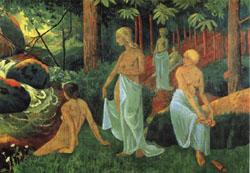 Paul Serusier Bathers with White Veils Spain oil painting art